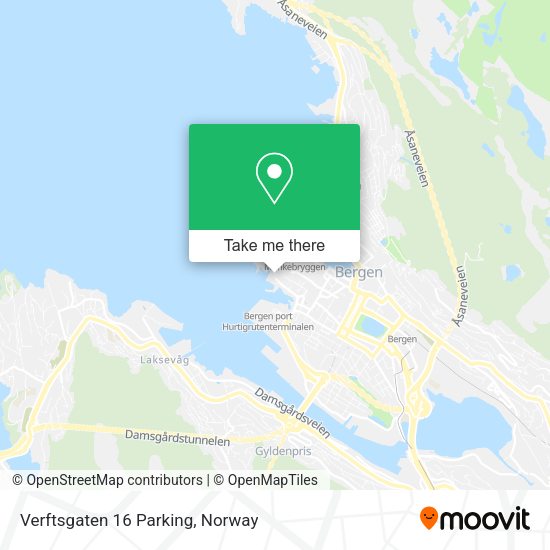 Verftsgaten 16 Parking map