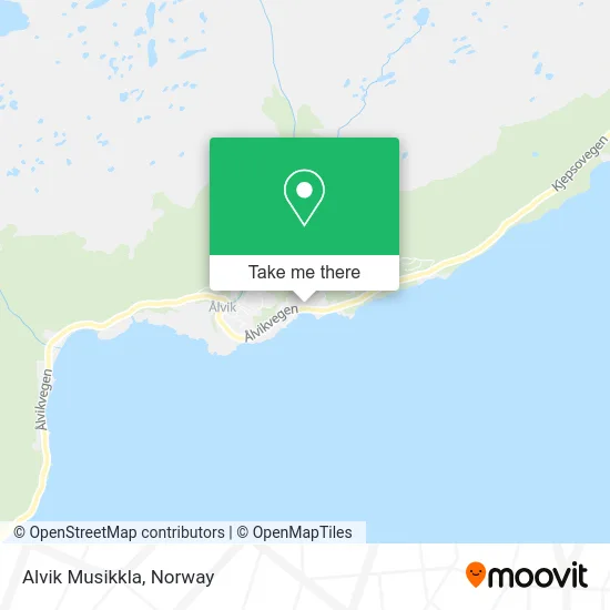Alvik Musikkla map