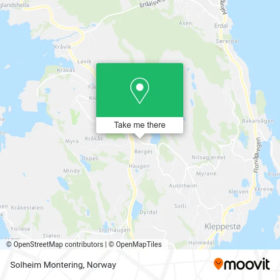 Solheim Montering map