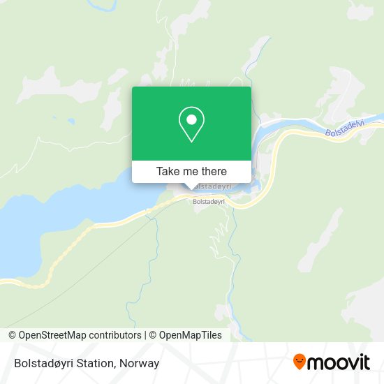 Bolstadøyri Station map