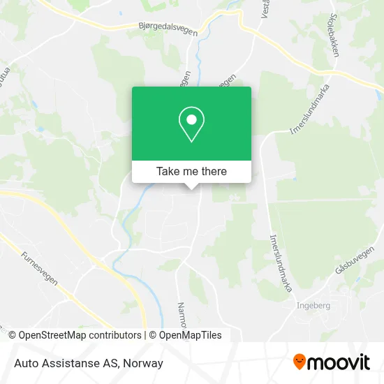 Auto Assistanse AS map