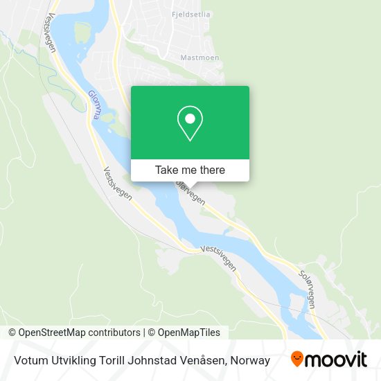 Votum Utvikling Torill Johnstad Venåsen map