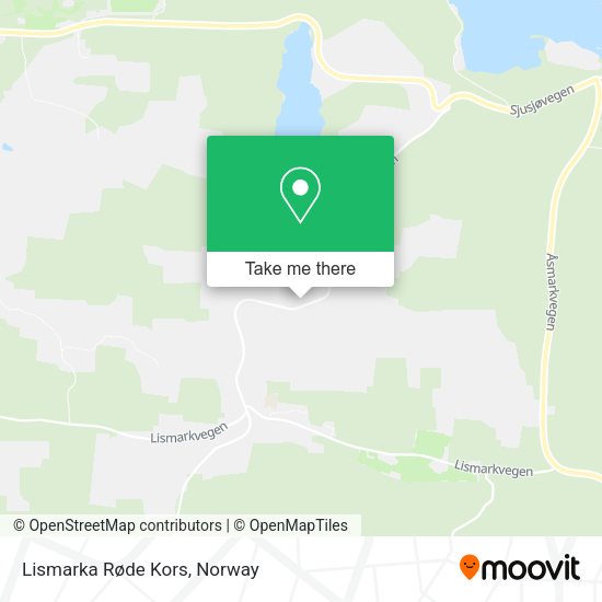 Lismarka Røde Kors map