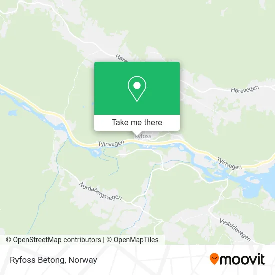 Ryfoss Betong map