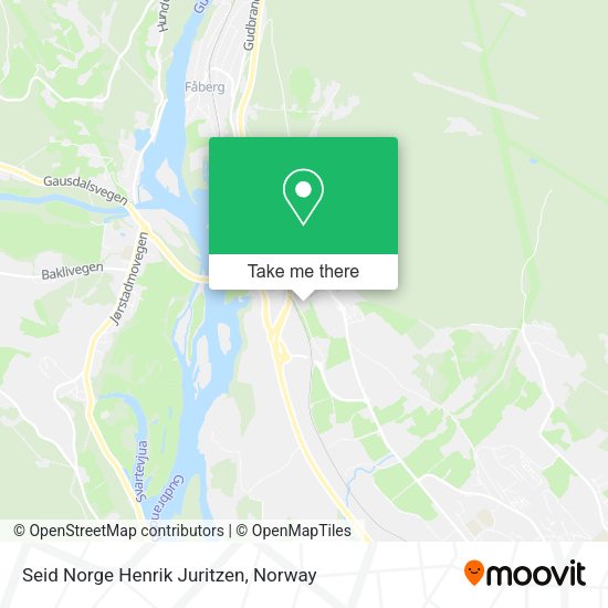 Seid Norge Henrik Juritzen map
