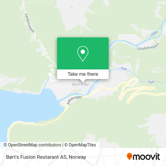 Børt's Fusion Restarant AS map