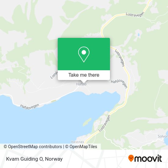 Kvam Guiding O map