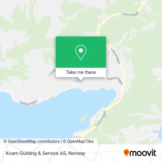 Kvam Guiding & Service AS map