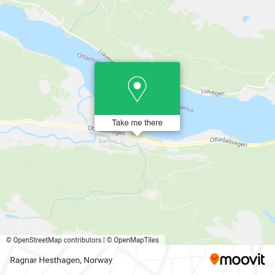 Ragnar Hesthagen map