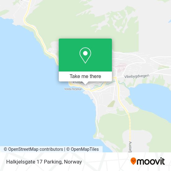 Halkjelsgate 17 Parking map