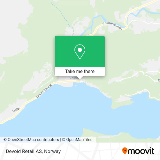 Devold Retail AS map