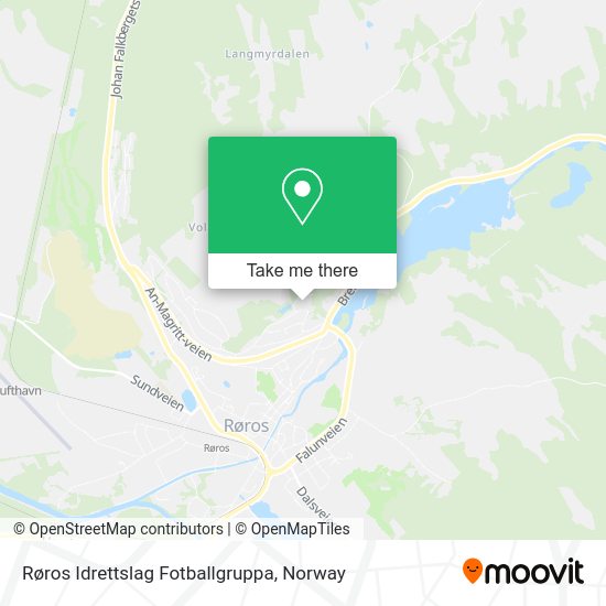 Røros Idrettslag Fotballgruppa map