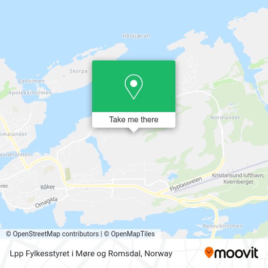 Lpp Fylkesstyret i Møre og Romsdal map