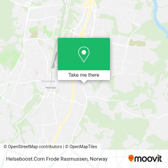 Helseboost.Com Frode Rasmussen map