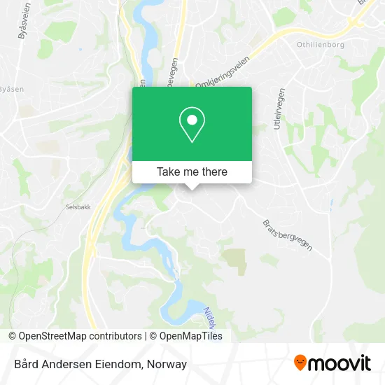 Bård Andersen Eiendom map