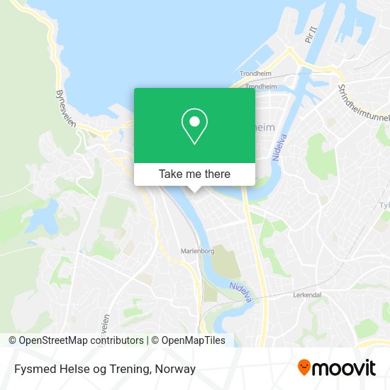 Fysmed Helse og Trening map