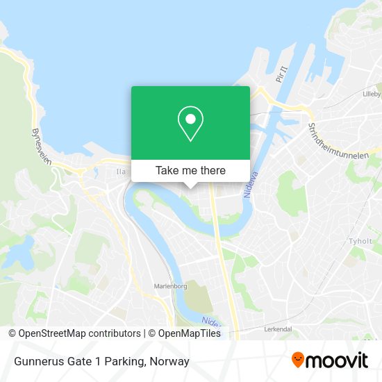 Gunnerus Gate 1 Parking map