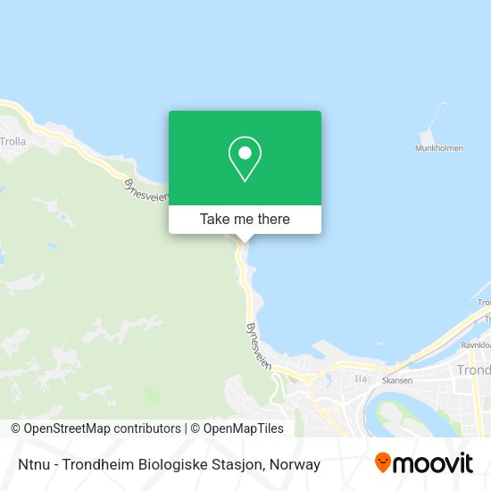 Ntnu - Trondheim Biologiske Stasjon map
