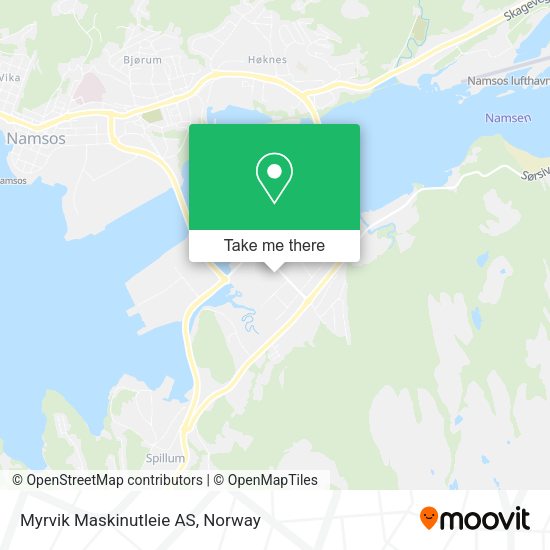 Myrvik Maskinutleie AS map