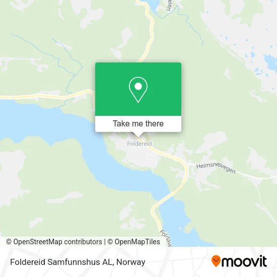 Foldereid Samfunnshus AL map