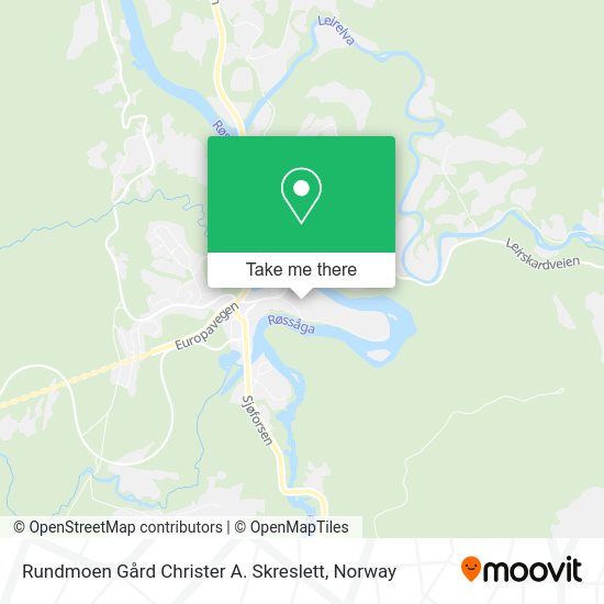 Rundmoen Gård Christer A. Skreslett map