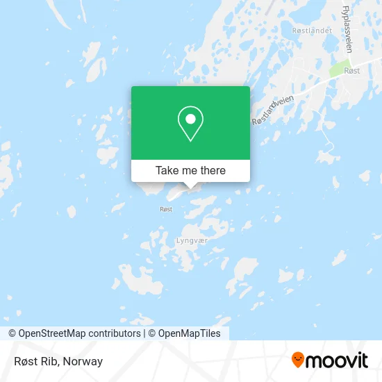 Røst Rib map