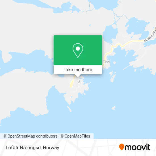 Lofotr Næringsd map