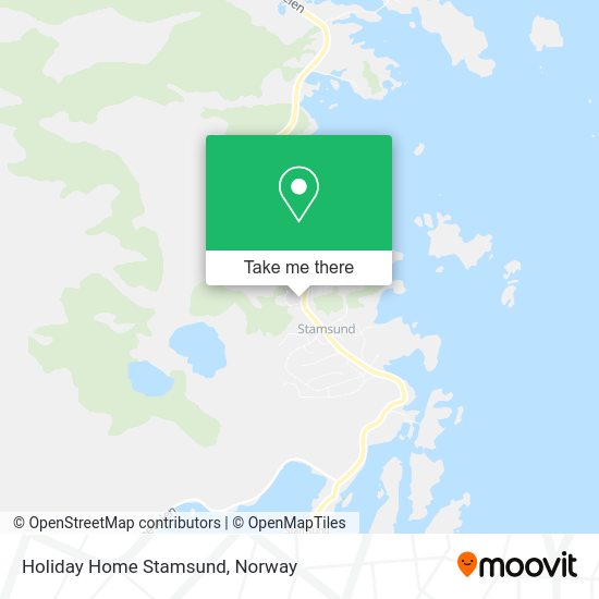 Holiday Home Stamsund map