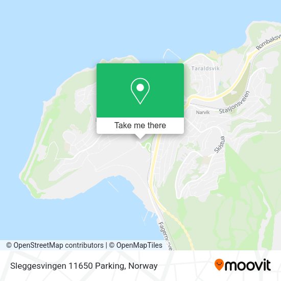 Sleggesvingen 11650 Parking map