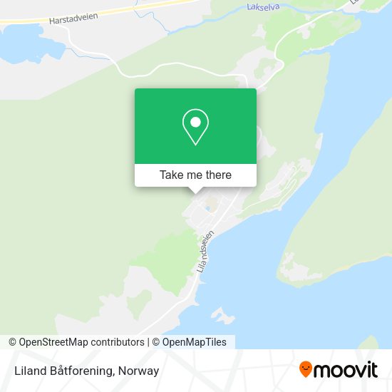 Liland Båtforening map