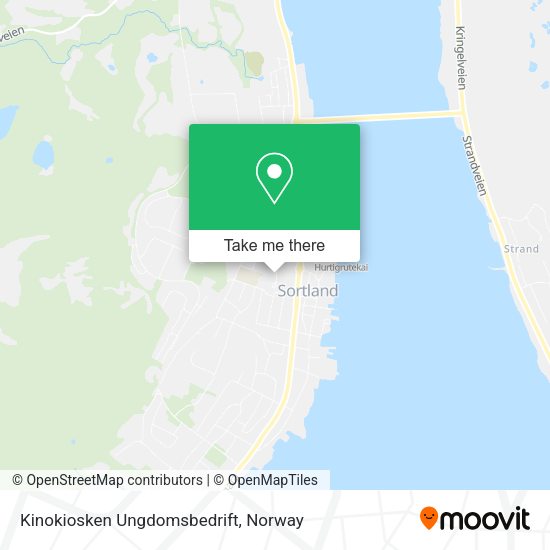 Kinokiosken Ungdomsbedrift map