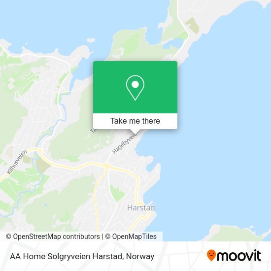 AA Home Solgryveien Harstad map