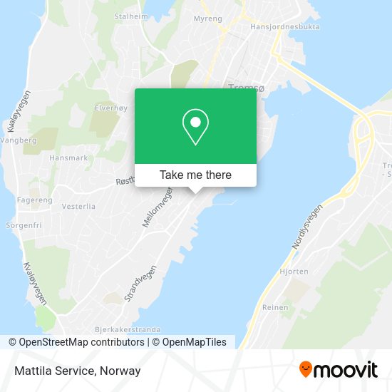 Mattila Service map