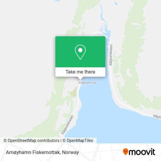 Arnøyhamn Fiskemottak map