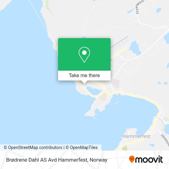 Brødrene Dahl AS Avd Hammerfest map