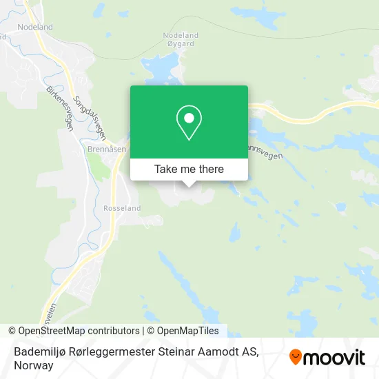 Bademiljø Rørleggermester Steinar Aamodt AS map