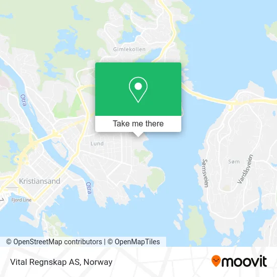 Vital Regnskap AS map