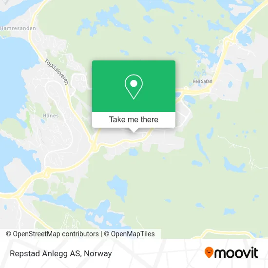 Repstad Anlegg AS map