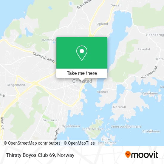 Thirsty Boyos Club 69 map