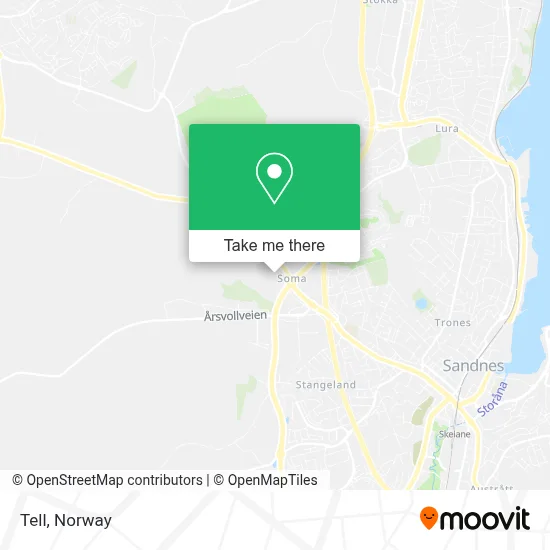 Tell map