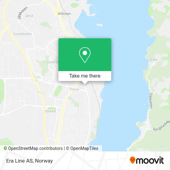 Era Line AS map
