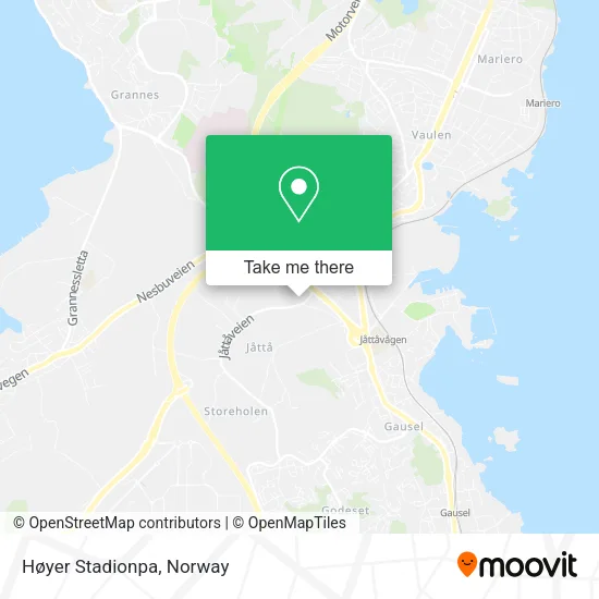 Høyer Stadionpa map