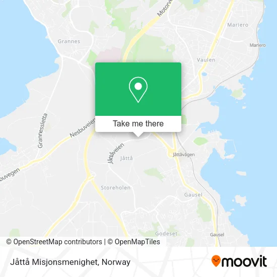 Jåttå Misjonsmenighet map