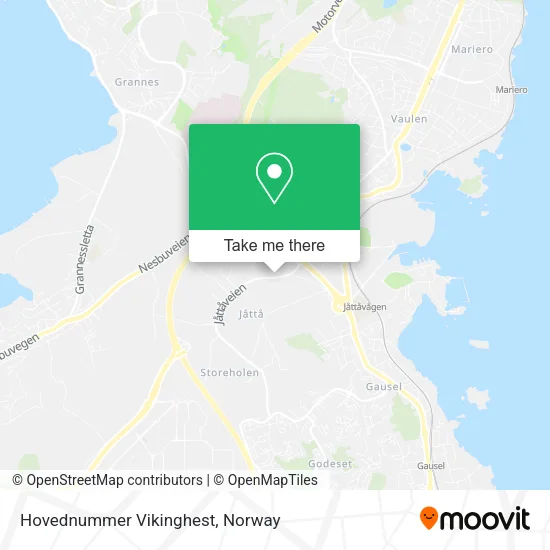 Hovednummer Vikinghest map