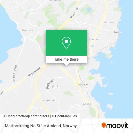Matforskning.No Ståle Amland map