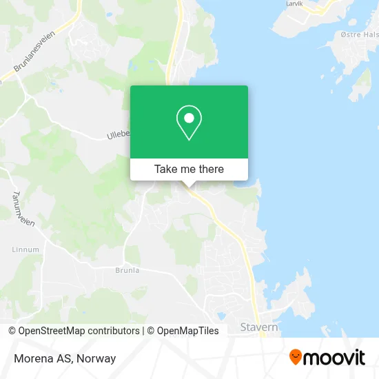 Morena AS map