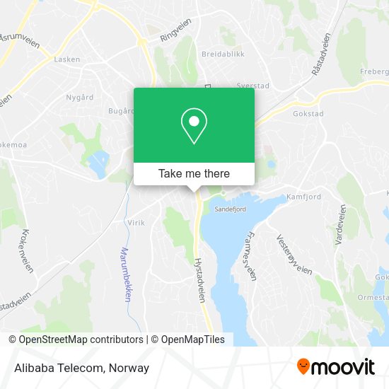 Alibaba Telecom map