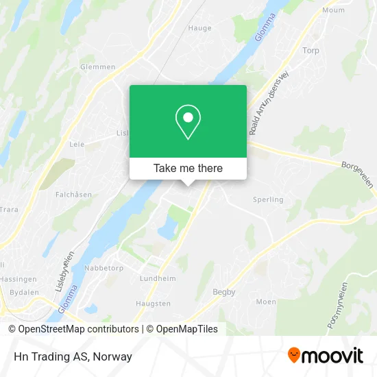 Hn Trading AS map