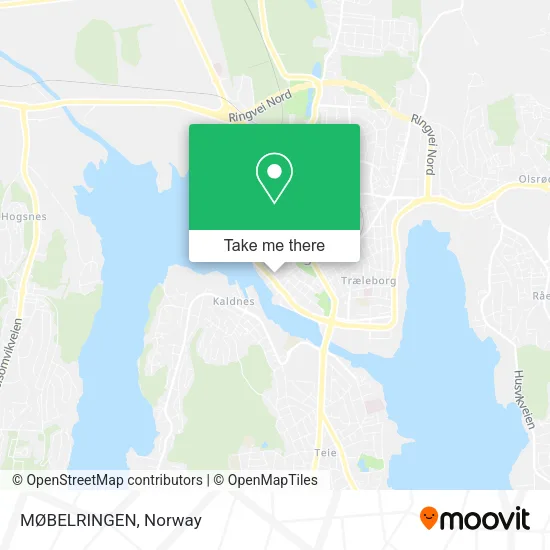 MØBELRINGEN map