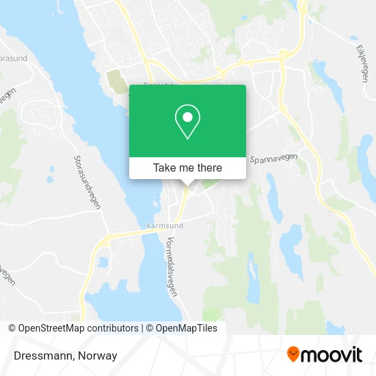 Dressmann map